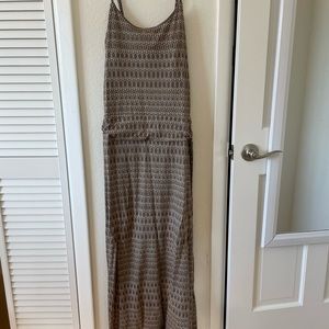 Toad & Company Women’s small long tan strappy dress